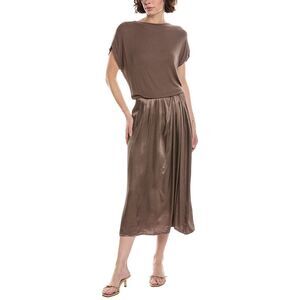 Michael Stars BROWN Midi Dress